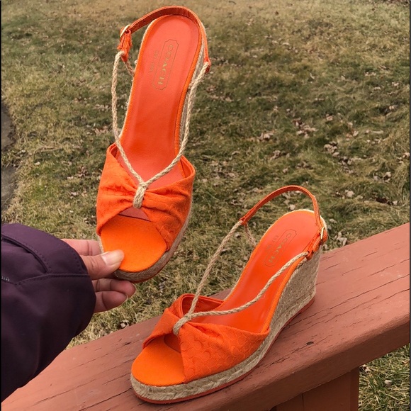 Coach Shoes - COACH MOLLIANNE WEDGE SANDALS